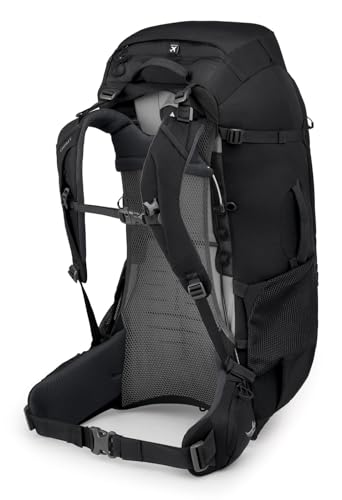 Osprey Farpoint Trek 55L Men's Travel Backpack, Black | Osprey Backpacks