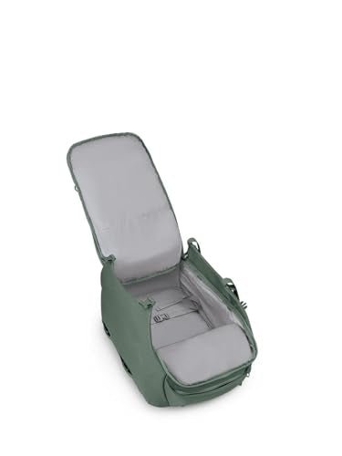 Osprey Sojourn Porter 46L Travel Backpack – Carry - On Compliant Luggage with StraightJacket Compression and Padded Laptop Sleeve – Durable Pack for International or Urban Travel, Koseret Green