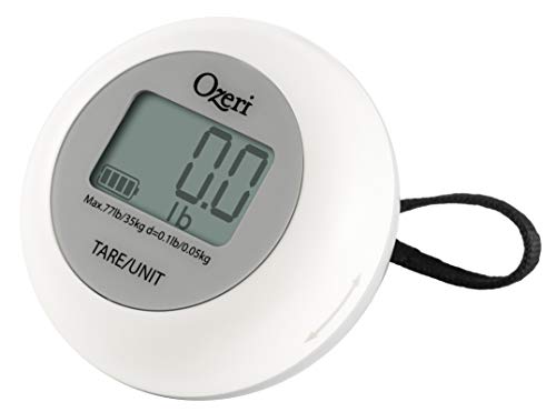 Ozeri Luggage Scale, with Twist-and-Go Battery-Free Charging, Travel Scale