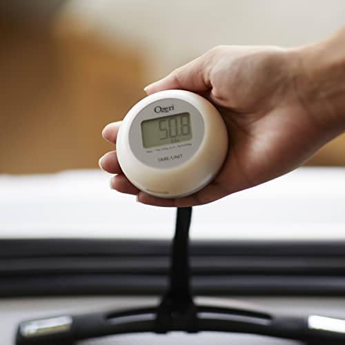 Ozeri Luggage Scale, with Twist-and-Go Battery-Free Charging, Travel Scale