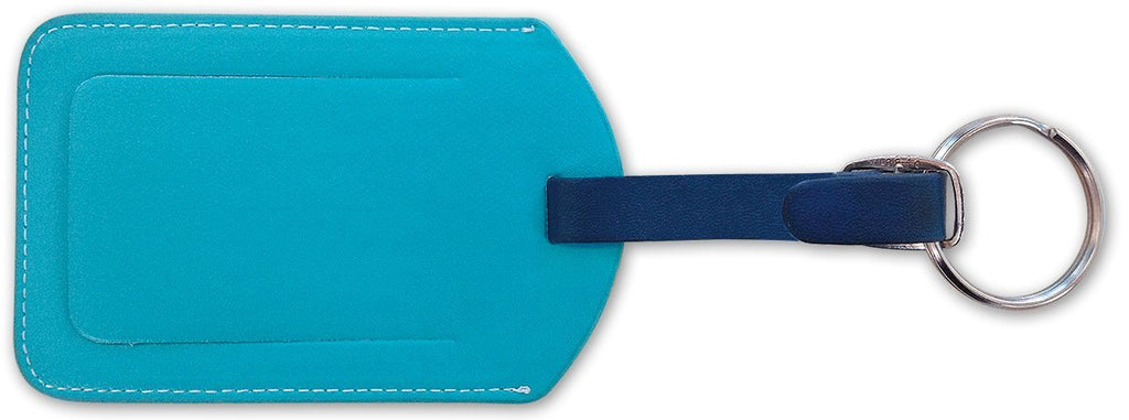 Pacifica Island Art Leatherette Luggage Baggage Tag - Las Vegas by David Klein