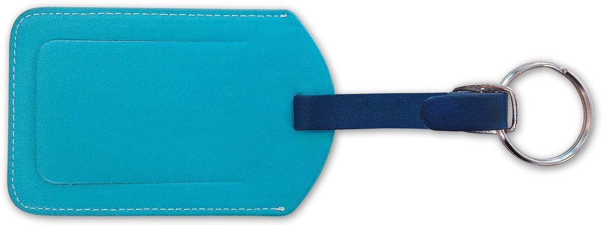Pacifica Island Art Leatherette Luggage Baggage Tag - Las Vegas by David Klein