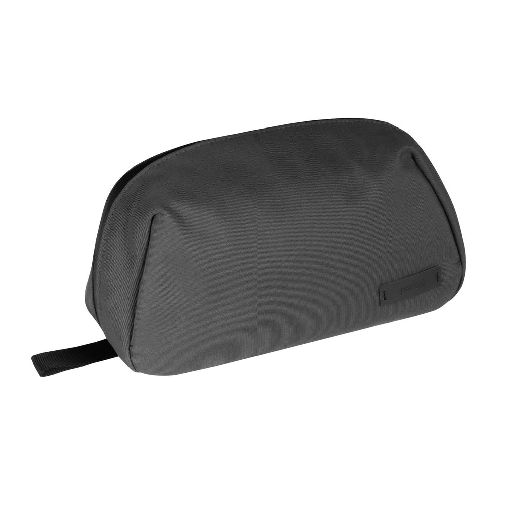 pack all Travel Toiletry Bag for Men, Hanging Dopp Kit, Water-Resistant Shaving Bag for Toiletries, Accessories (Dark Grey)