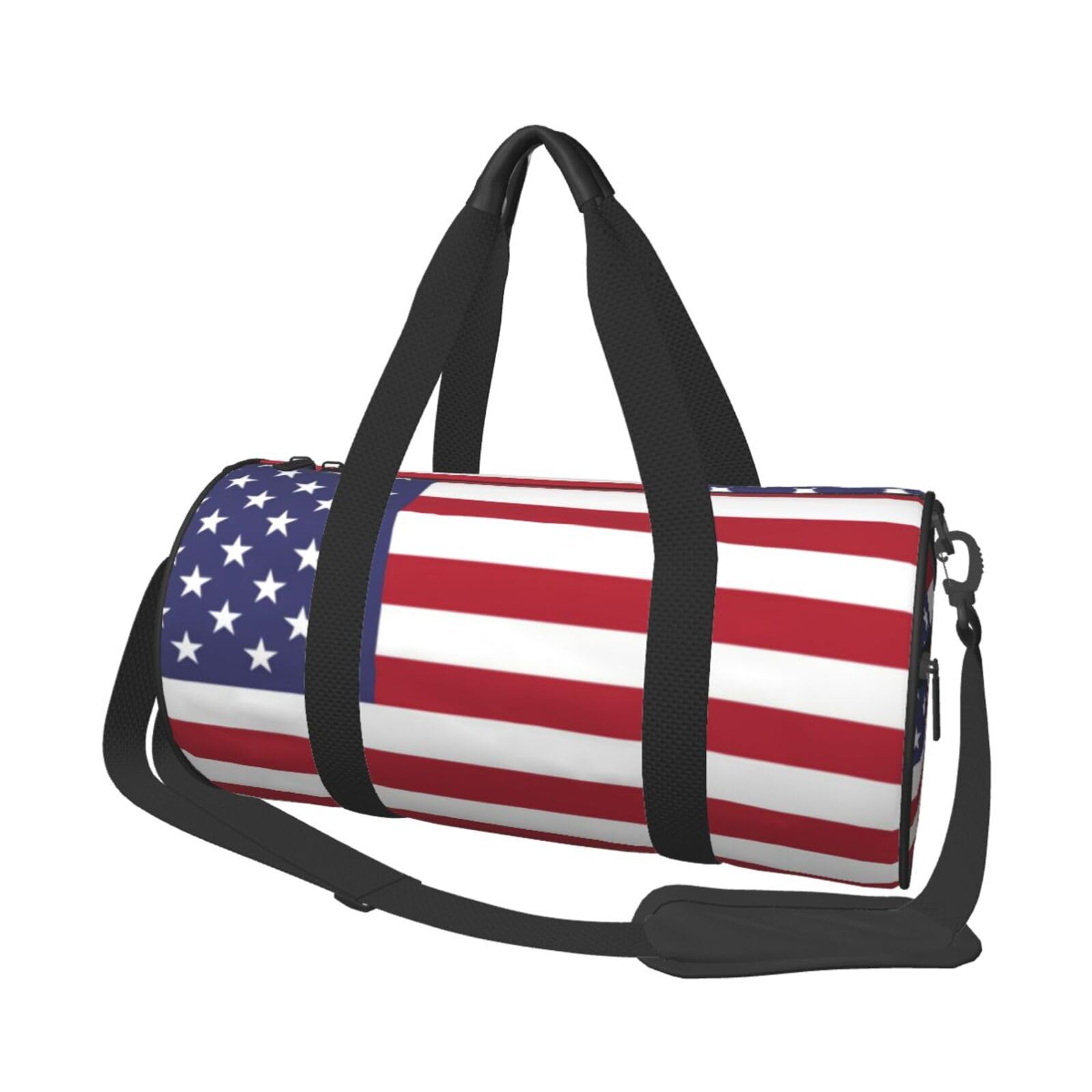 Patriotic flag of USA Speck Foldable Travel Duffel Bag Large Packable Travel Bag for Men Women