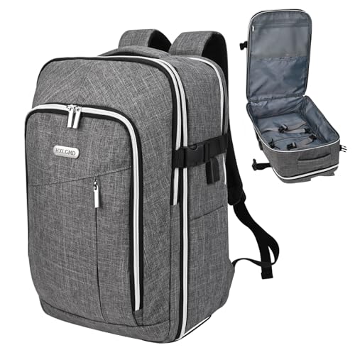 Personal Item Travel Carry On Luggage Backpack for Women Men Flight Approved Casual Weekender Laptop Bag for College Business Outdoors Hiking Water Resistant Lightweight Daypack with USB Charging Port