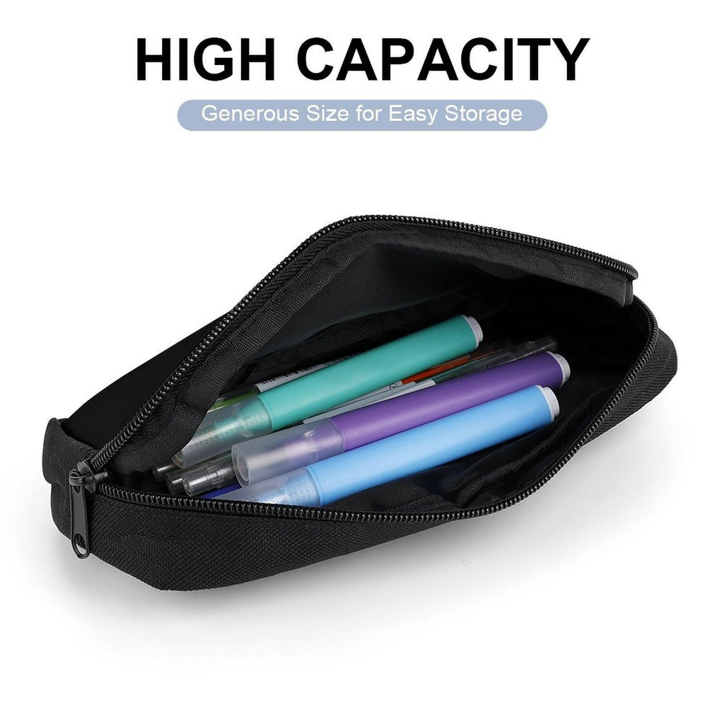 Police U.S. Flag Travel Makeup Bag Portable Cosmetic Pouch Office Storage Pocket Cute Pencil Case