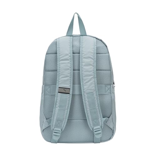 PUMA Women's Cypher Backpack in Crinkle Nylon with Laptop Sleeve, Luggage Strap & Media Pocket, Seafoam, One Size