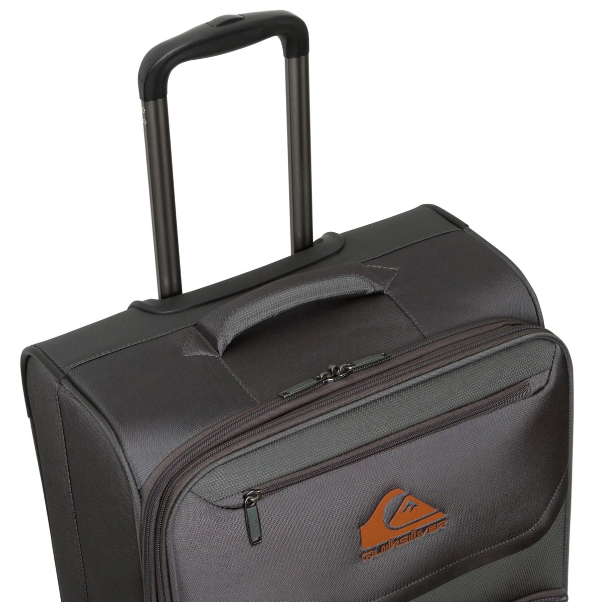 Quiksilver Buxton Suitcases Softside Expandable Luggage with Spinner Wheels, Large 3 - Piece Set (20/26/30) (Charcoal)