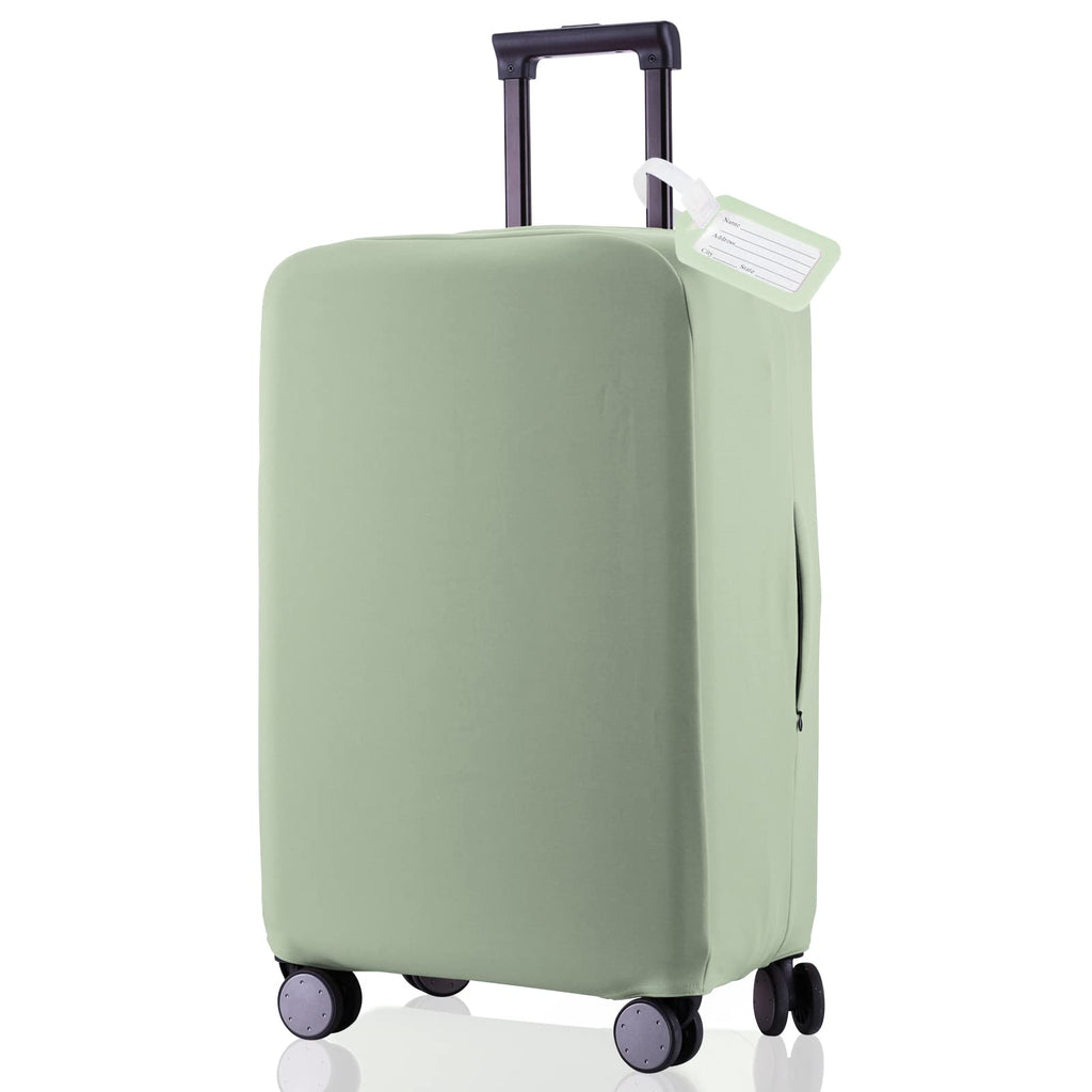 RainVillage Travel Luggage Cover - Scratch-Resistant Fit 19-31 Inch, Cyan, XL(28-29 inch)