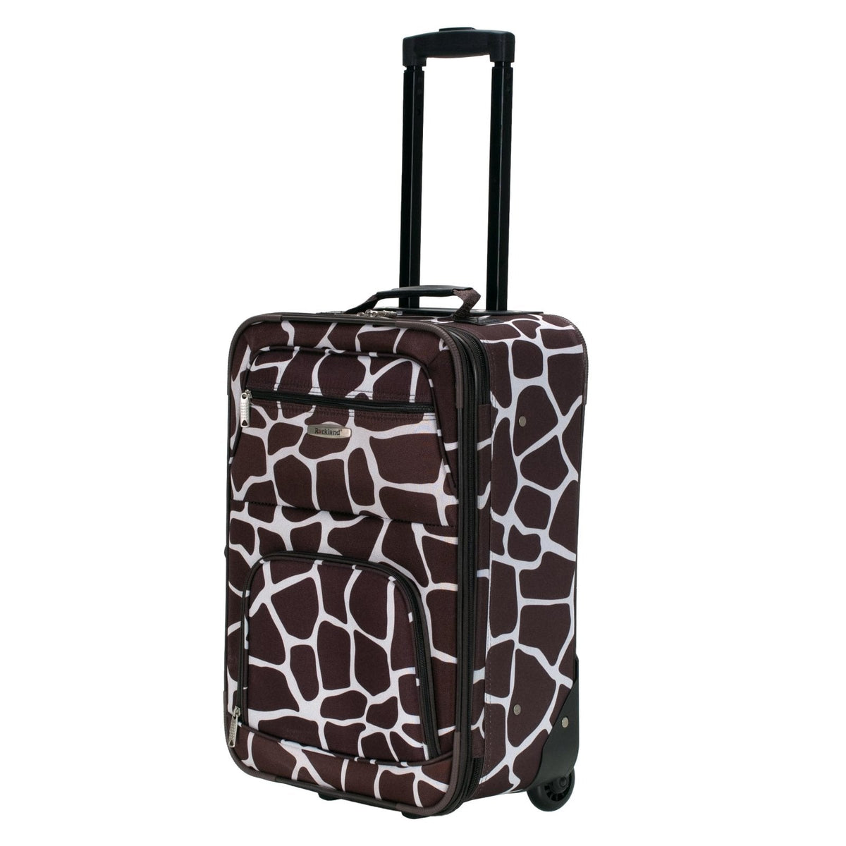 Rockland Fashion Softside Upright Luggage Set, Expandable, Giraffe, 2 - Piece (14/19)