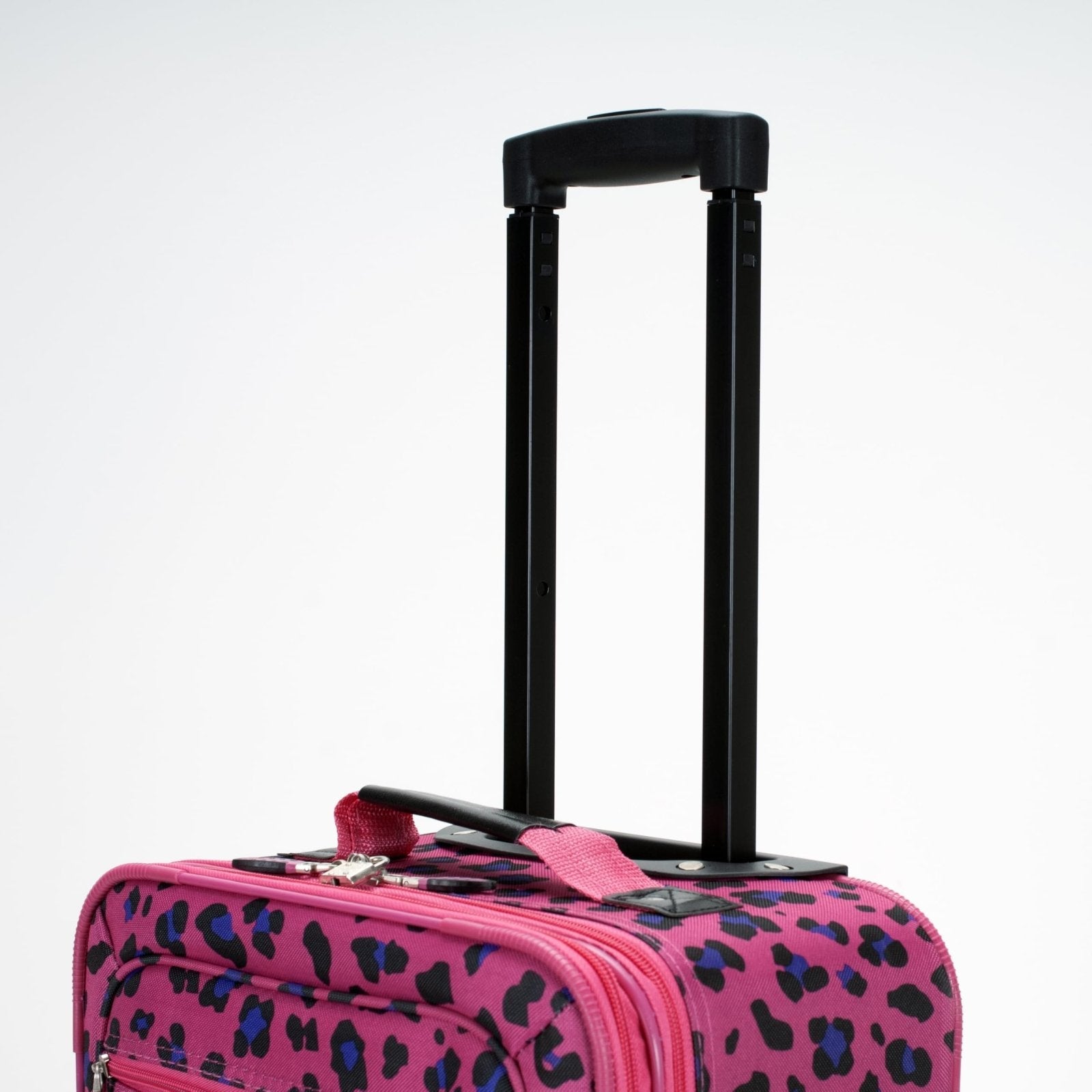Rockland Fashion Softside Upright Luggage Set, Magenta Leopard, 2 - Piece (14/19)