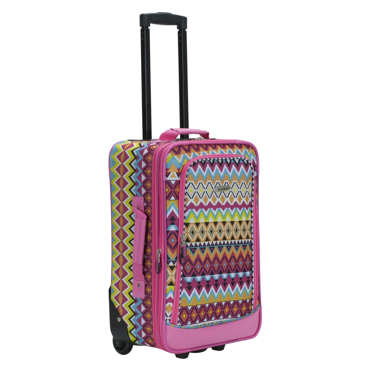 Rockland Fashion Softside Upright Luggage Set, Tribal, 2 - Piece (14/19)