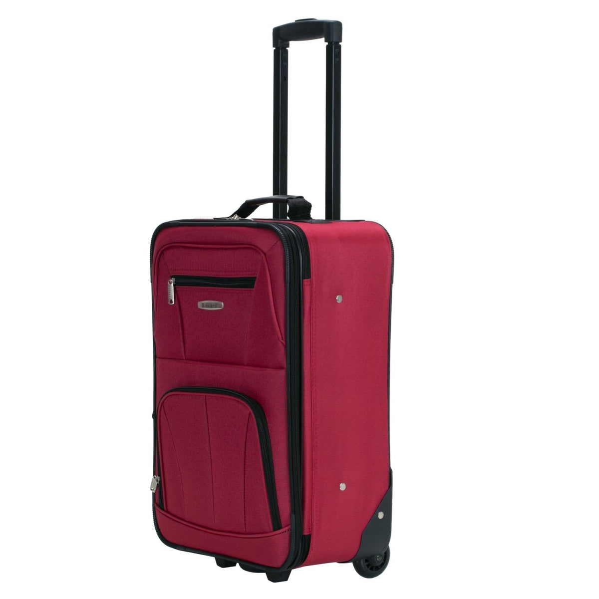 Rockland Fashion Softside Upright Luggage Set,Expandable, Red, 2 - Piece (14/19)