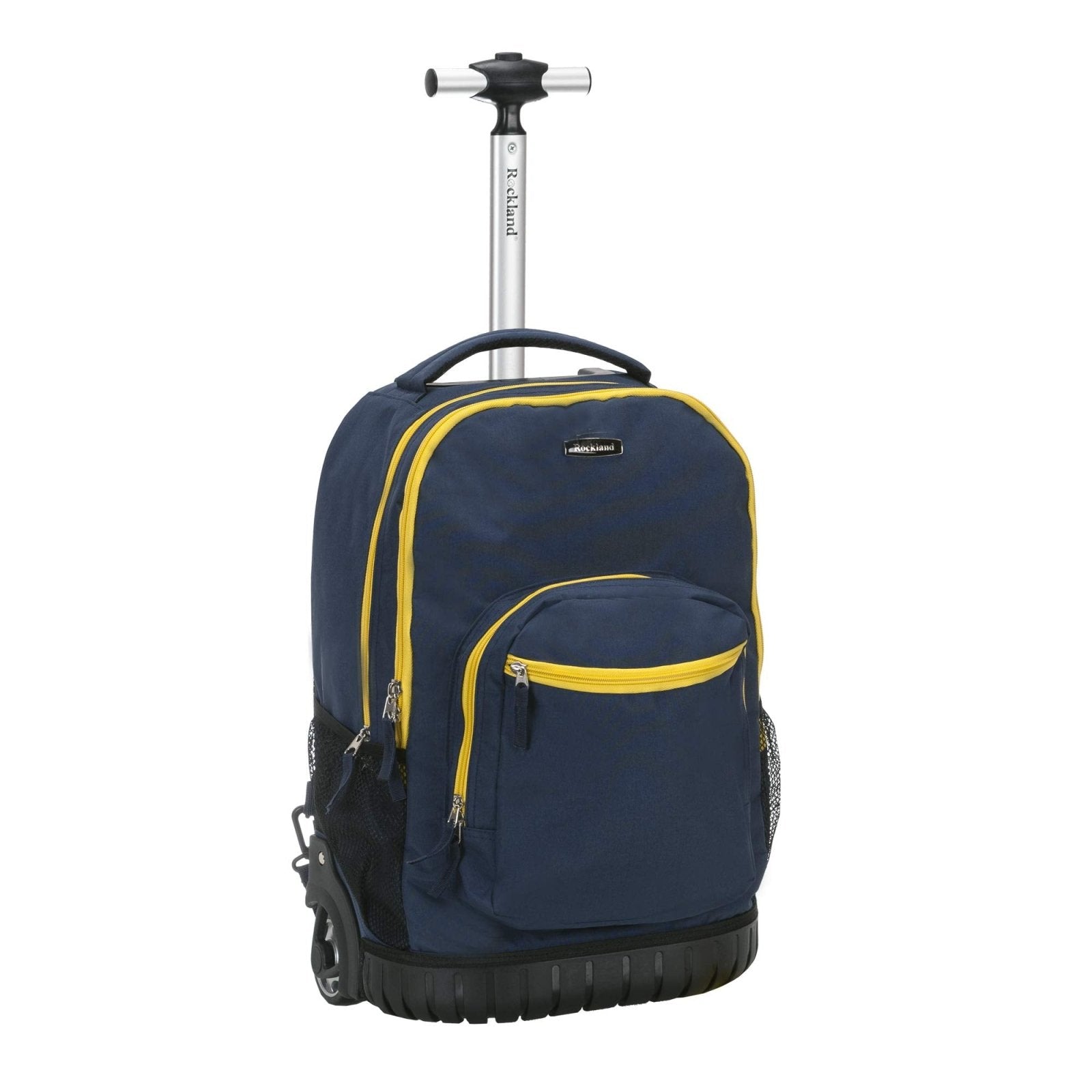 Rockland Single Handle Rolling Backpack, Navy, 19-Inch (R02-NAVY)