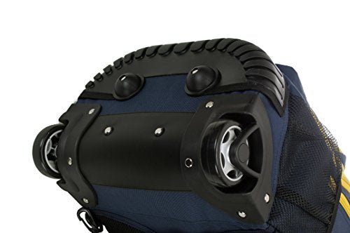 Rockland Single Handle Rolling Backpack, Navy, 19 - Inch (R02 - NAVY)
