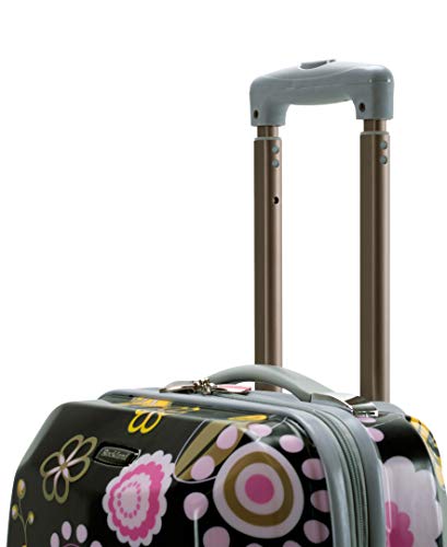 Rockland Vision Hardside Spinner Wheel Luggage, Pucci, Carry - On 20 - Inch