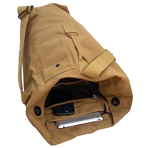 Rothco 24850: Nomad Canvas Duffle Backpack