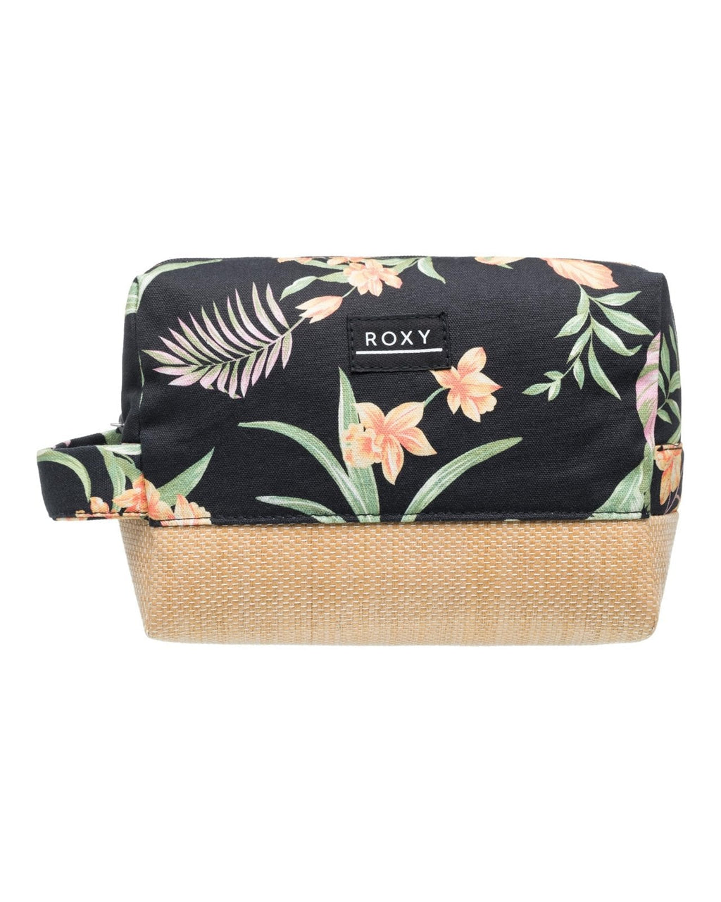 Roxy Women's Small Storage Case | Organizer | Travel | Makeup Bag | Accessories, Misty Jetties - Anthracite Island