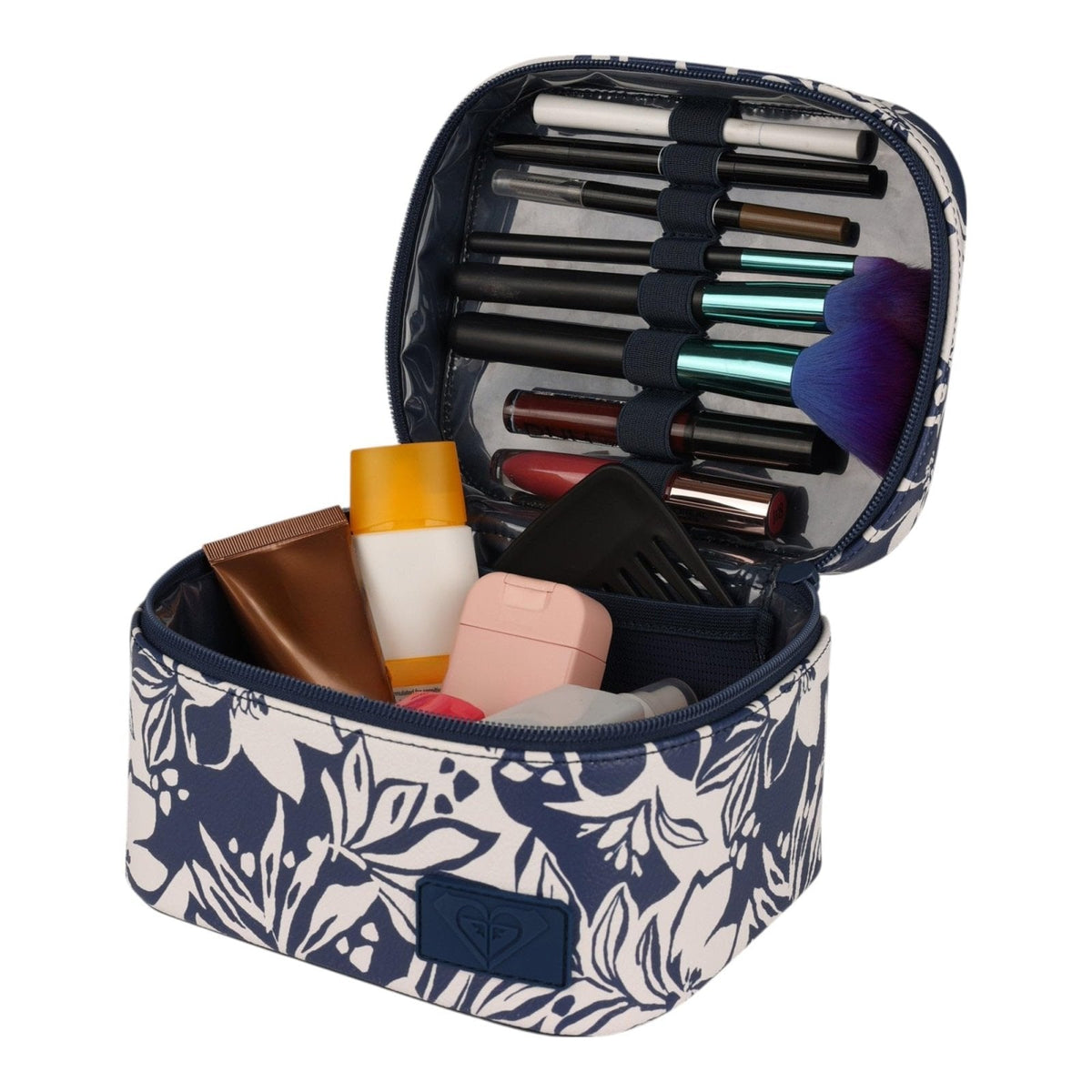 Roxy Women's Small Storage Case | Organizer | Travel | Makeup Bag | Accessories, Traveling Pretty - Oceanside