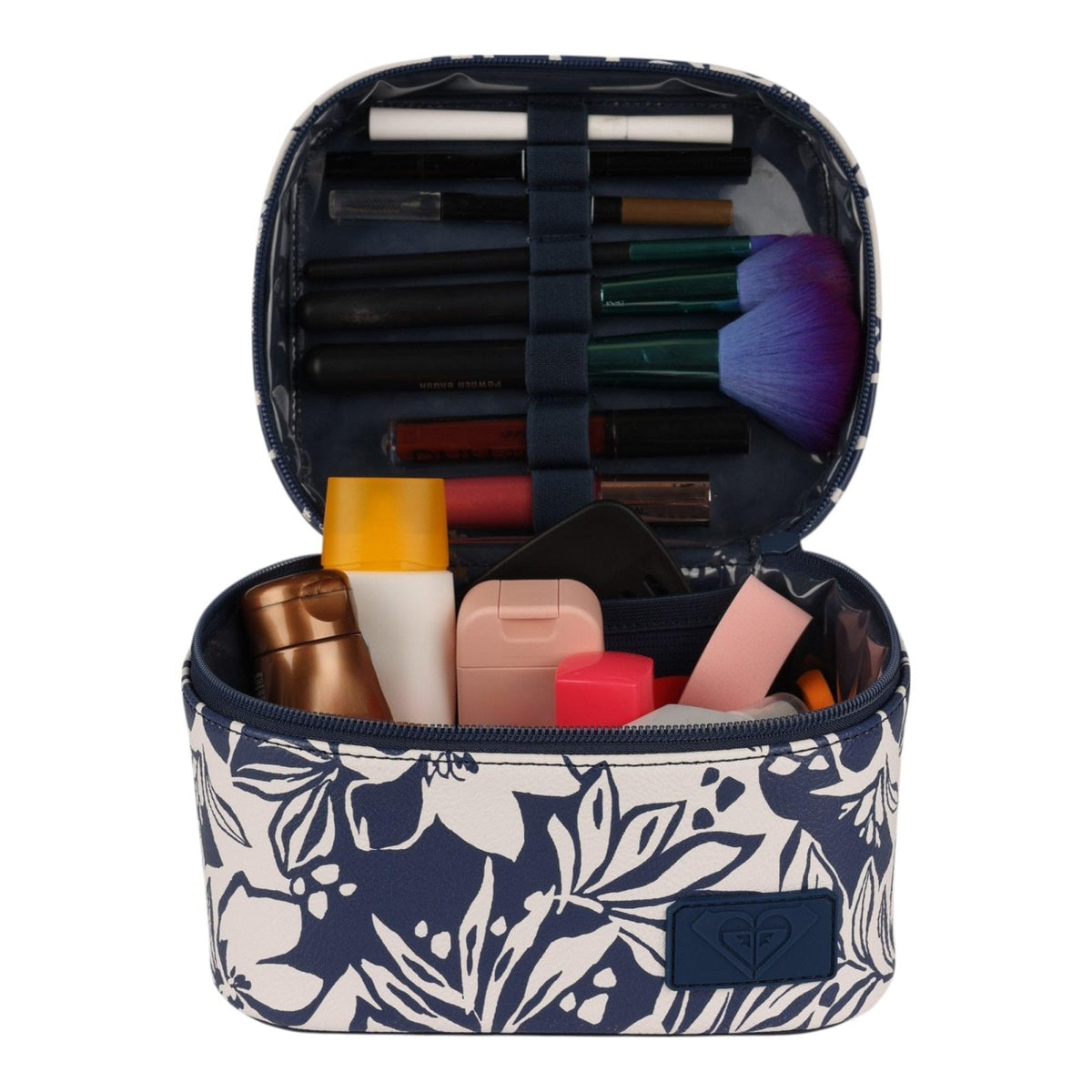 Roxy Women's Small Storage Case | Organizer | Travel | Makeup Bag | Accessories, Traveling Pretty - Oceanside
