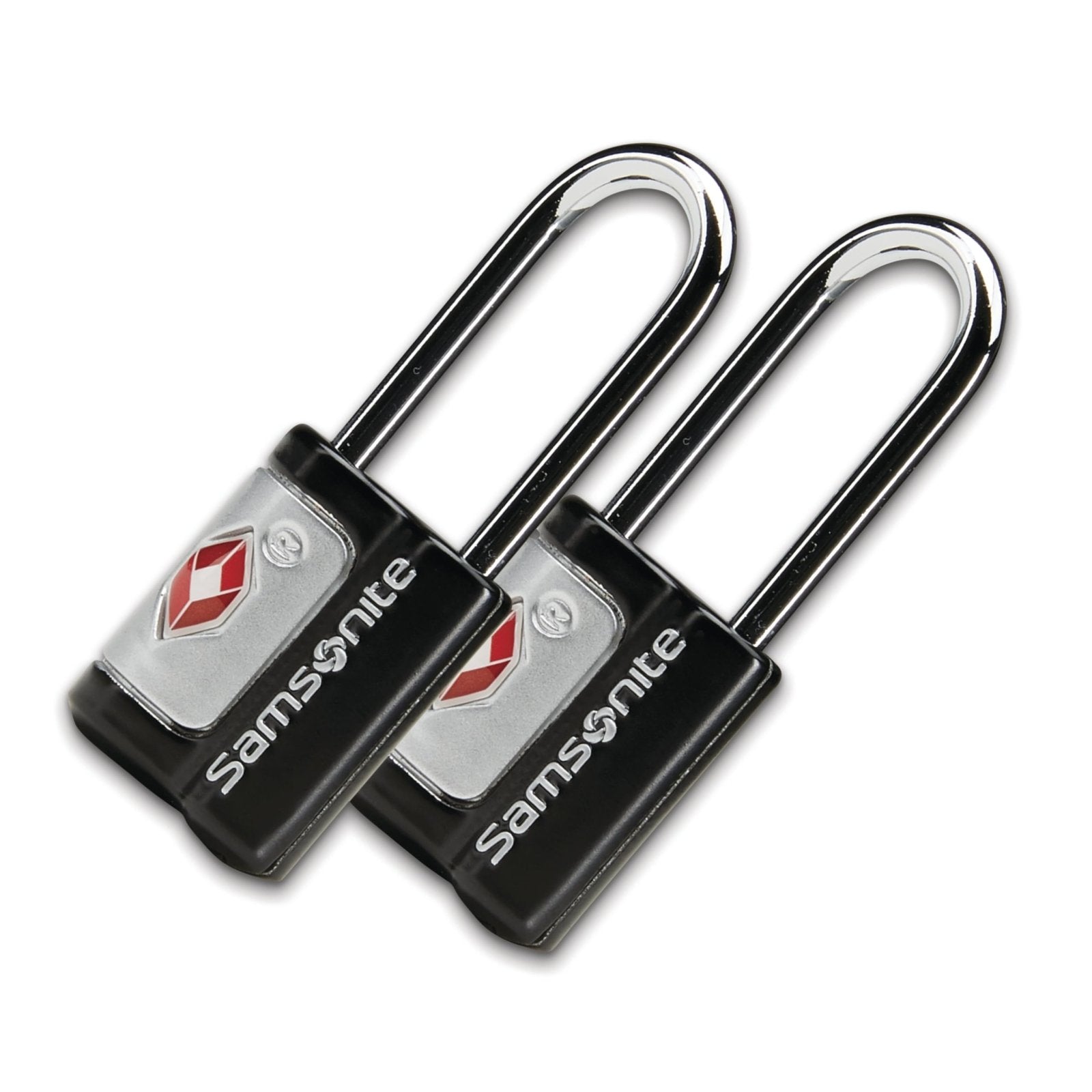Samsonite 2 Pack Key Lock, TSA Approved Travel Lock, Black