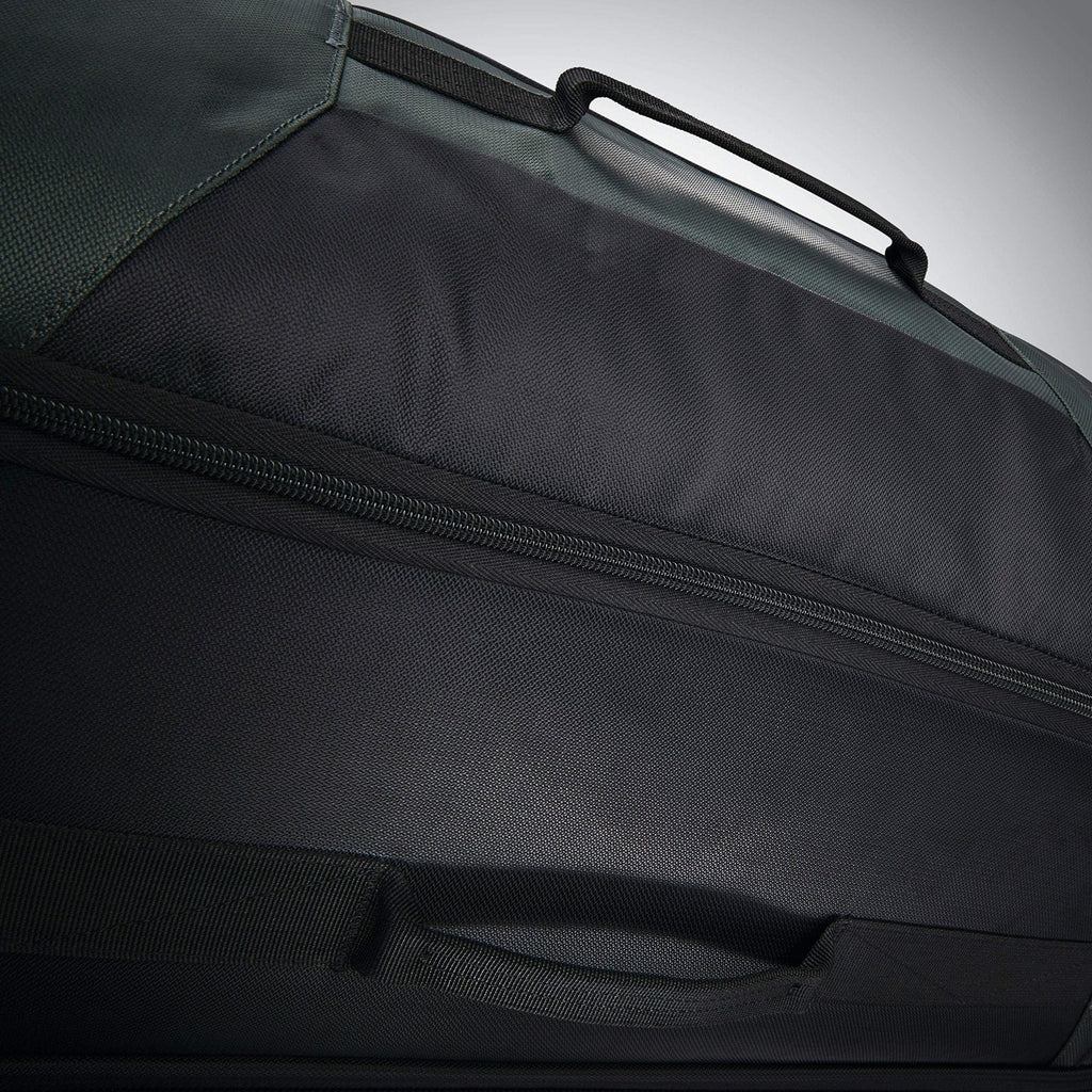 Samsonite Andante 2 Wheeled Duffel Bag – 22 - Inch Durable Rolling Luggage with Inline Skate Wheels, Push - Button Handle & Spacious Compartments – Travel - Friendly and Lightweight - Moss Green/Black