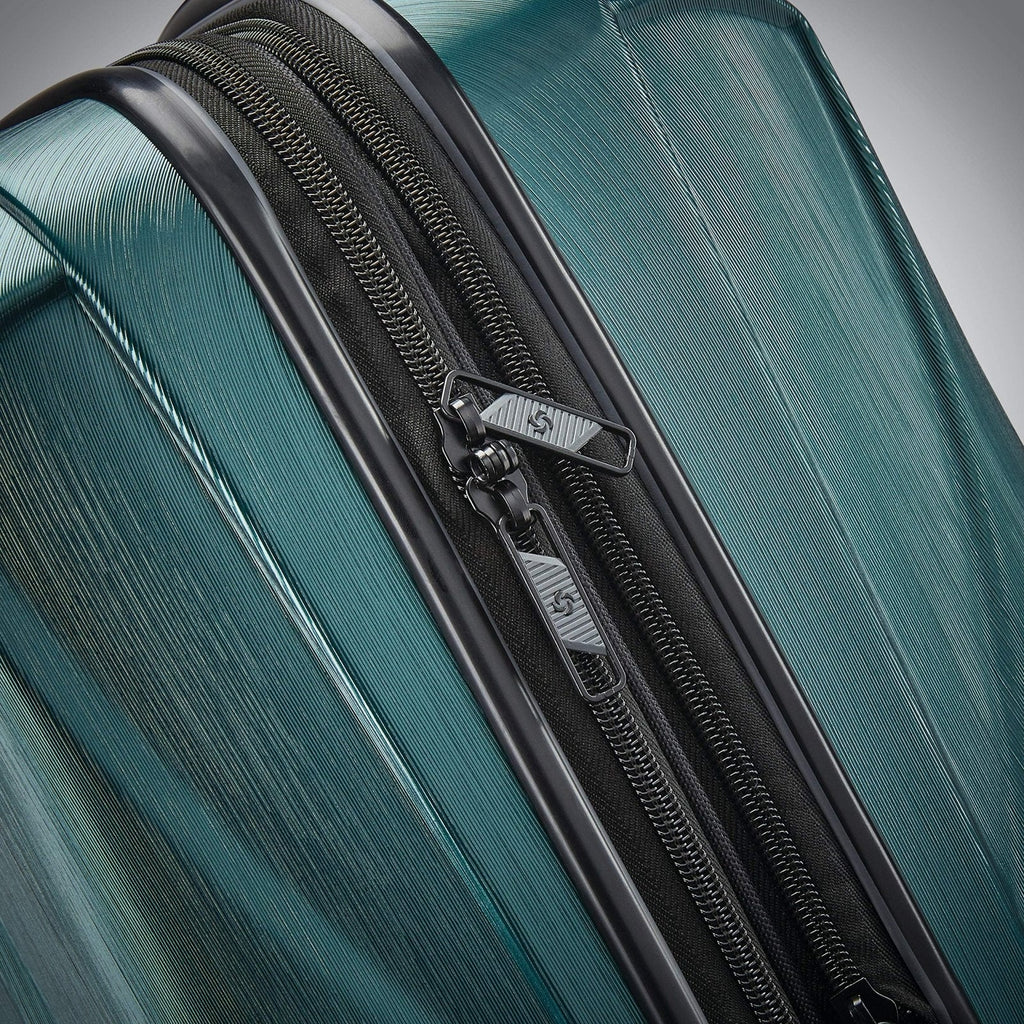 Samsonite Centric 2 Hardside Expandable Luggage with Spinner Wheels, Emerald Green, 3 - Piece Set (20/24/28)
