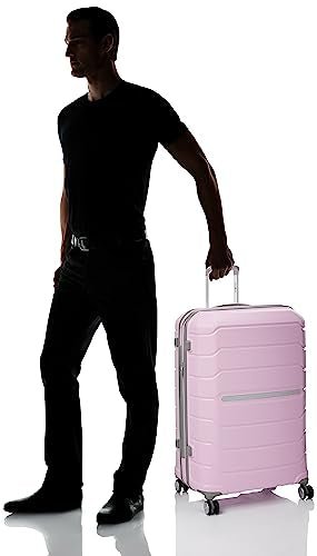 Samsonite Freeform 2 - Piece Luggage Set - Carry - On & Large Checked Luggage with Dual Spinner Wheels - Durable Polypropylene Hardshell - TSA Lock, Airline - Approved - Expandable Hard Shell - Pink Rose