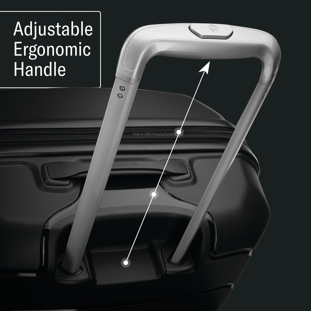 Samsonite Freeform Hardside Expandable with Double Spinner Wheels, Merlot, Checked - Medium 24 - Inch