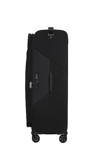 Samsonite Litebeam - Spinner L, Expandable Suitcase, 77 cm, 103/111 L, Black (Black)