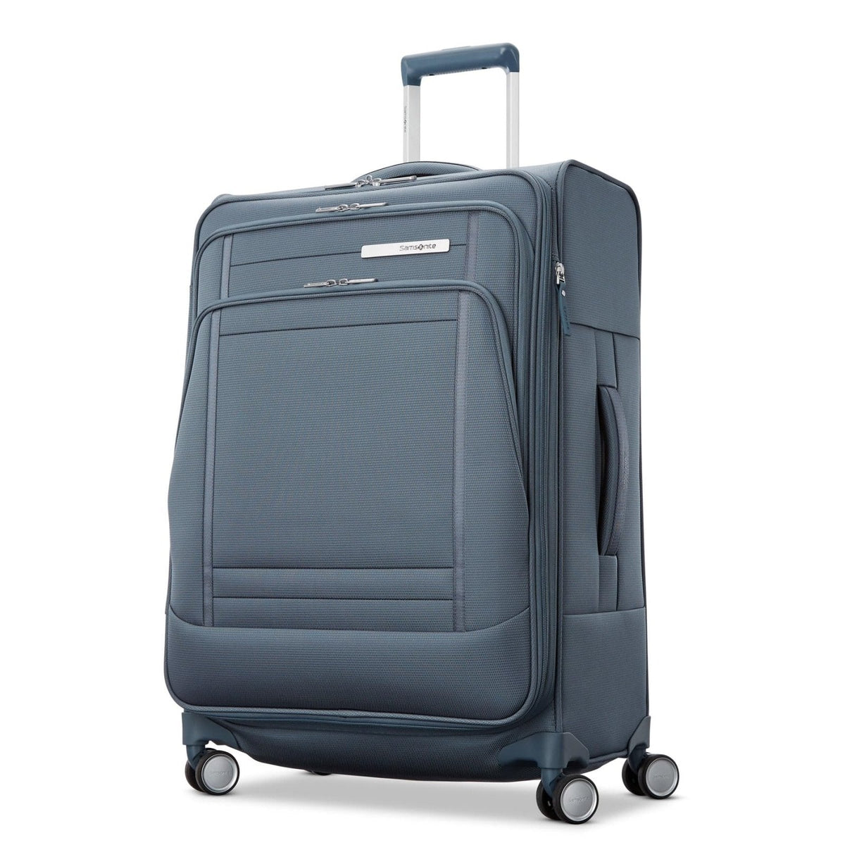 Samsonite Luggage UpLIFT Softside Medium Spinner and Carry - On Spinner Set (ELEMENTAL BLUE)