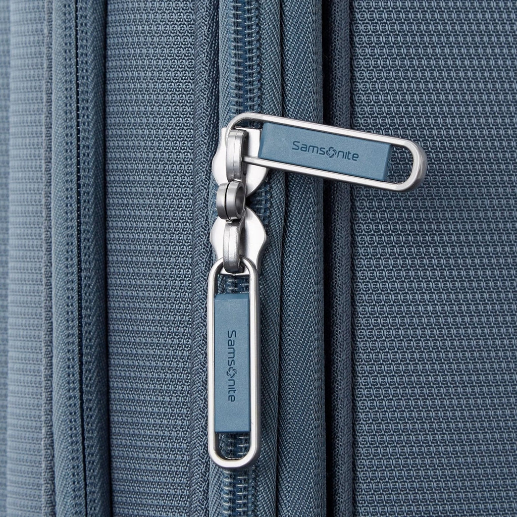 Samsonite Luggage UpLIFT Softside Medium Spinner and Carry - On Spinner Set (ELEMENTAL BLUE)