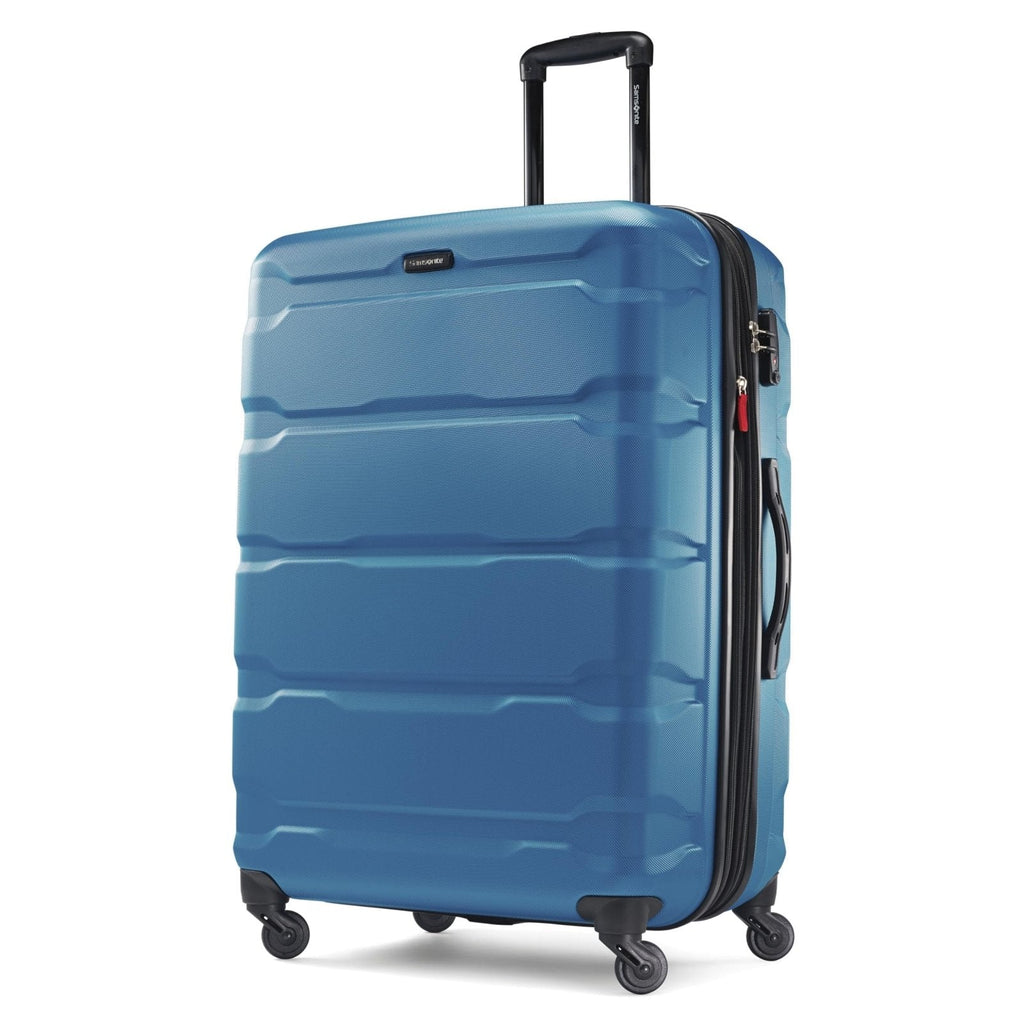 Samsonite Omni PC Hardside Expandable Luggage with Spinner Wheels, Adriatic Blue, 2 - Piece Set (20/28)