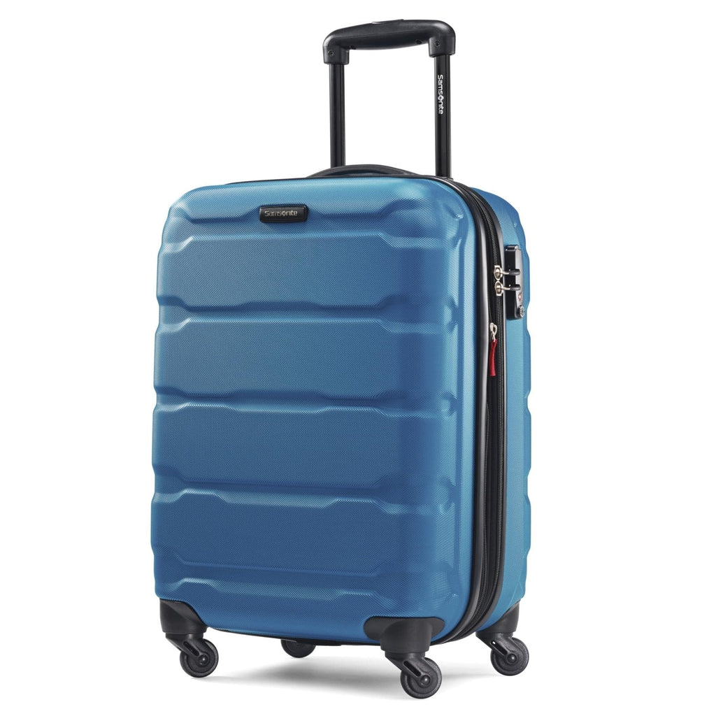 Samsonite Omni PC Hardside Expandable Luggage with Spinner Wheels, Adriatic Blue, 2 - Piece Set (20/28)