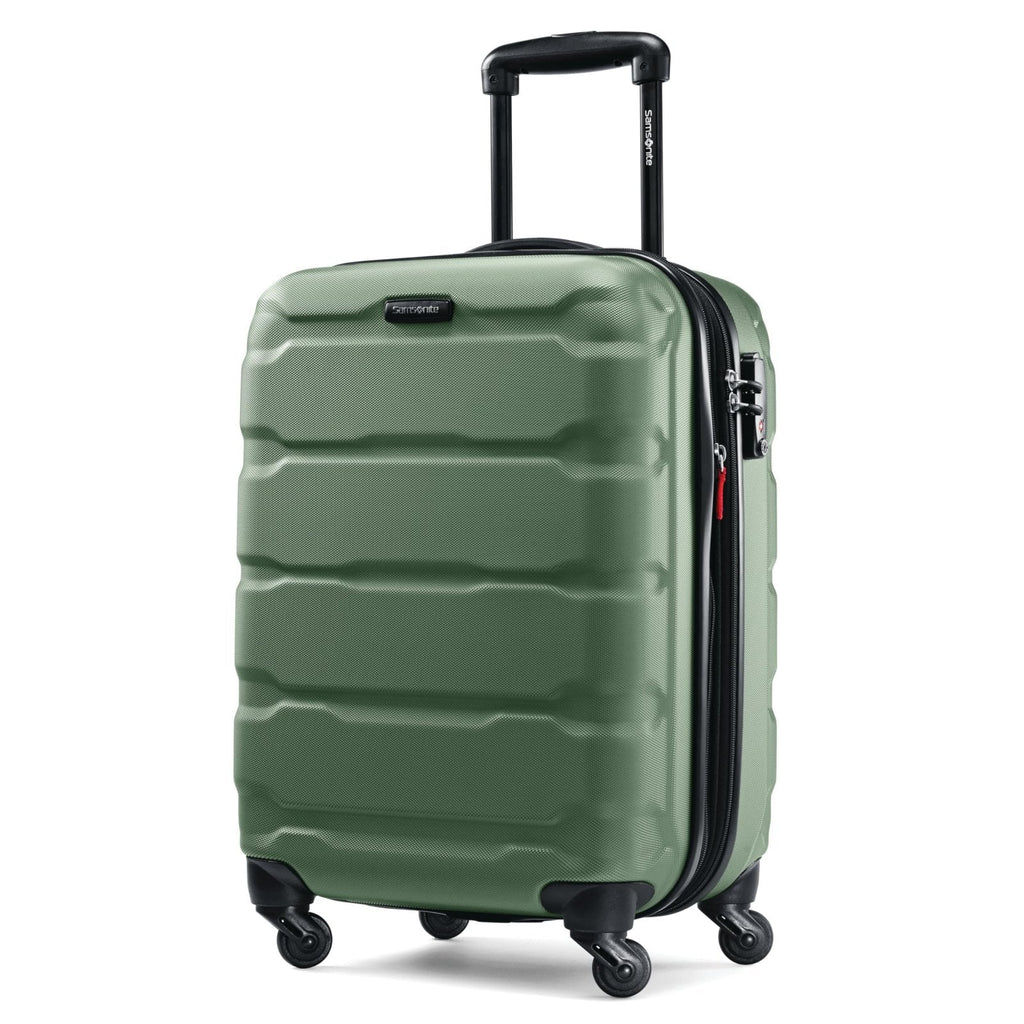 Samsonite Omni PC Hardside Expandable Luggage with Spinner Wheels, Carry-On 20-Inch, Army Green