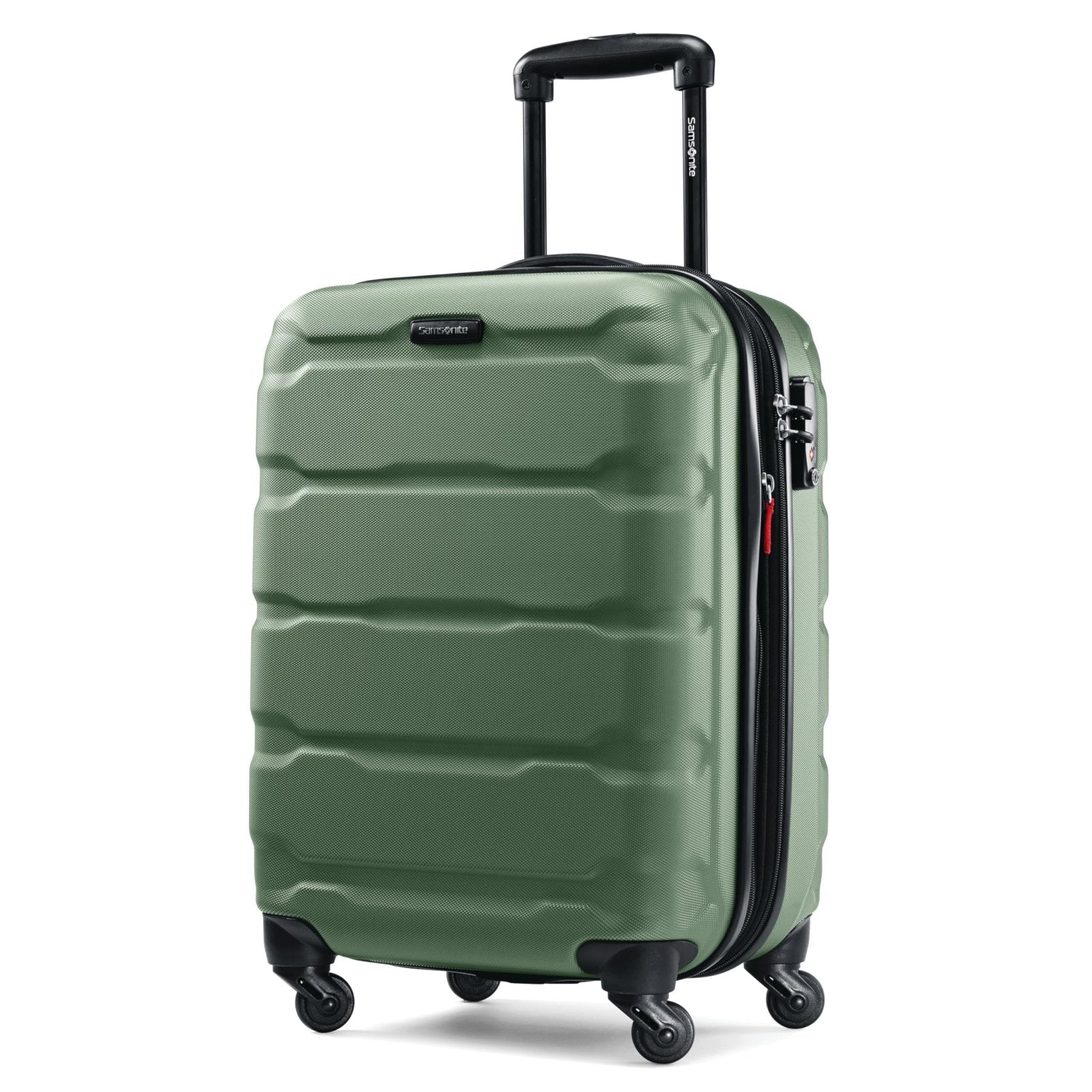 Samsonite Omni PC Hardside Expandable Luggage with Spinner Wheels, Carry-On 20-Inch, Army Green