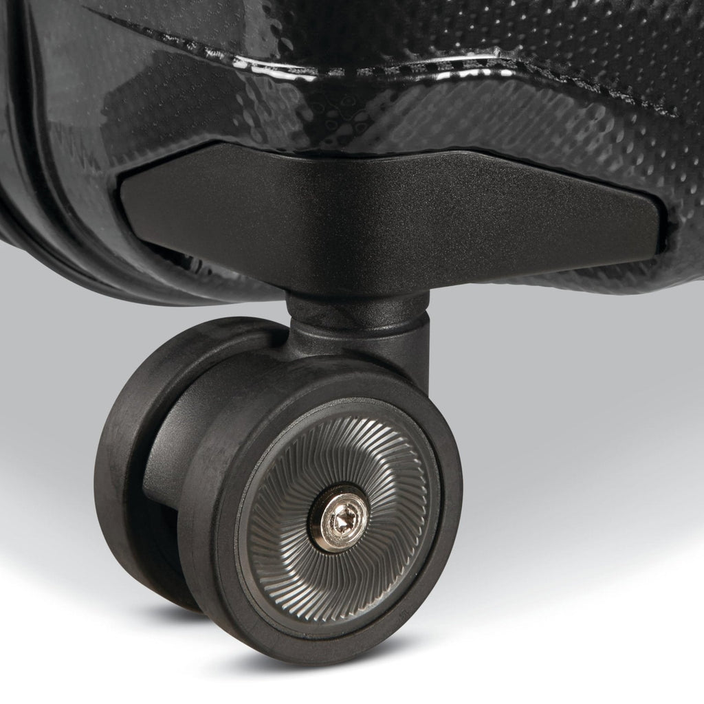 Samsonite Proxis Large Hardside Luggage with Dual Spinner Wheels - Innovative Roxkin™ Lightweight Shell With Ultimate Durability - Includes TSA Lock, Ergonomic Telescoping Handle - Black
