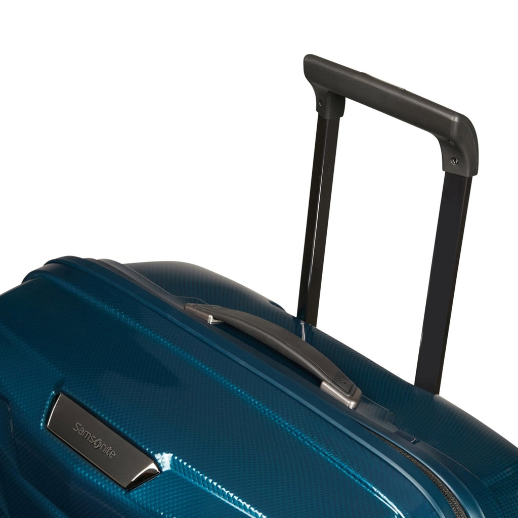 Samsonite Proxis X - Large Hardside Luggage with Dual Spinner Wheels - Innovative Roxkin™ Lightweight Shell With Ultimate Durability - Includes TSA Lock, Ergonomic Telescoping Handle - Petrol Blue