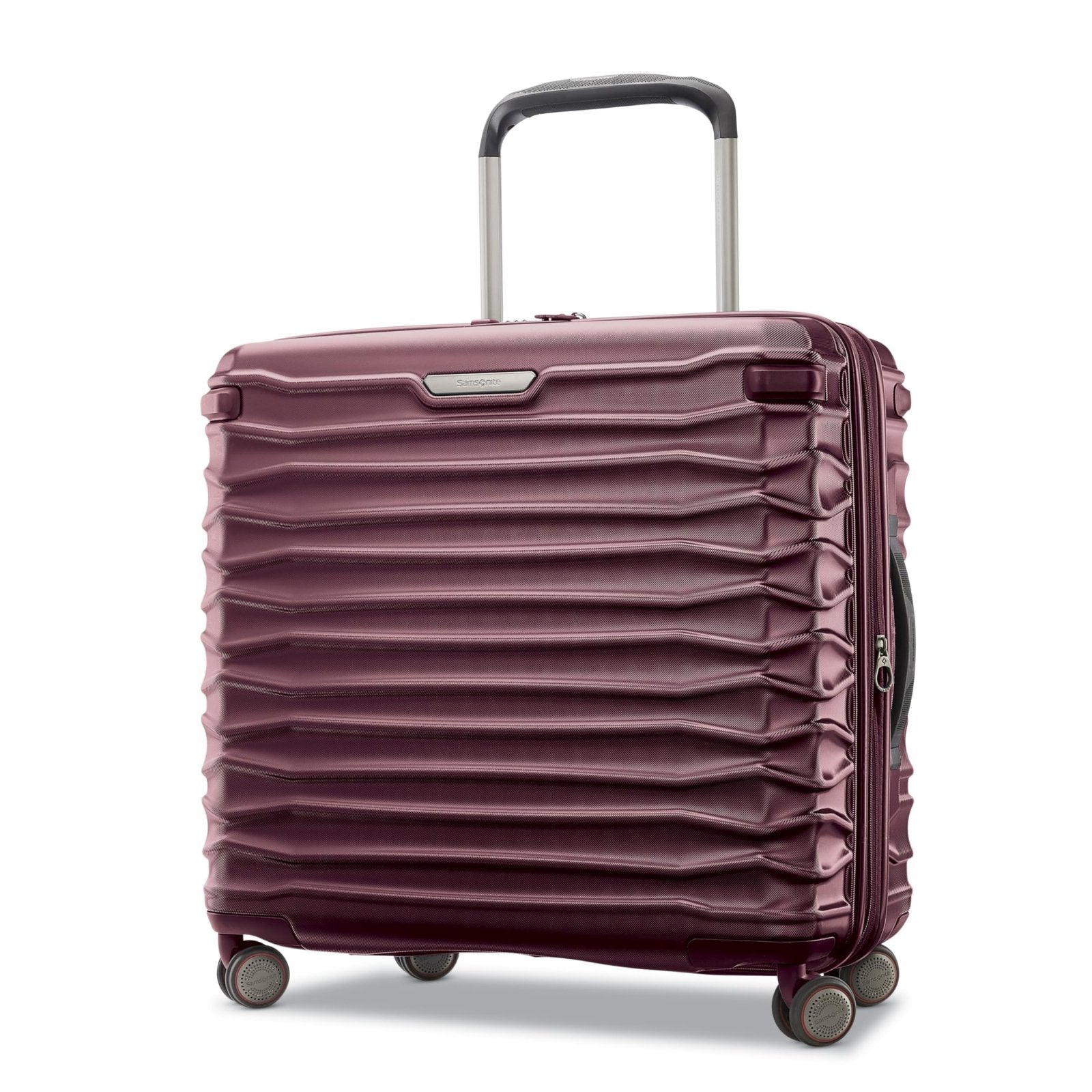 Samsonite Stryde 2 Hardside Expandable Luggage with Double Spinner Wheels, Medium Glider, Merlot