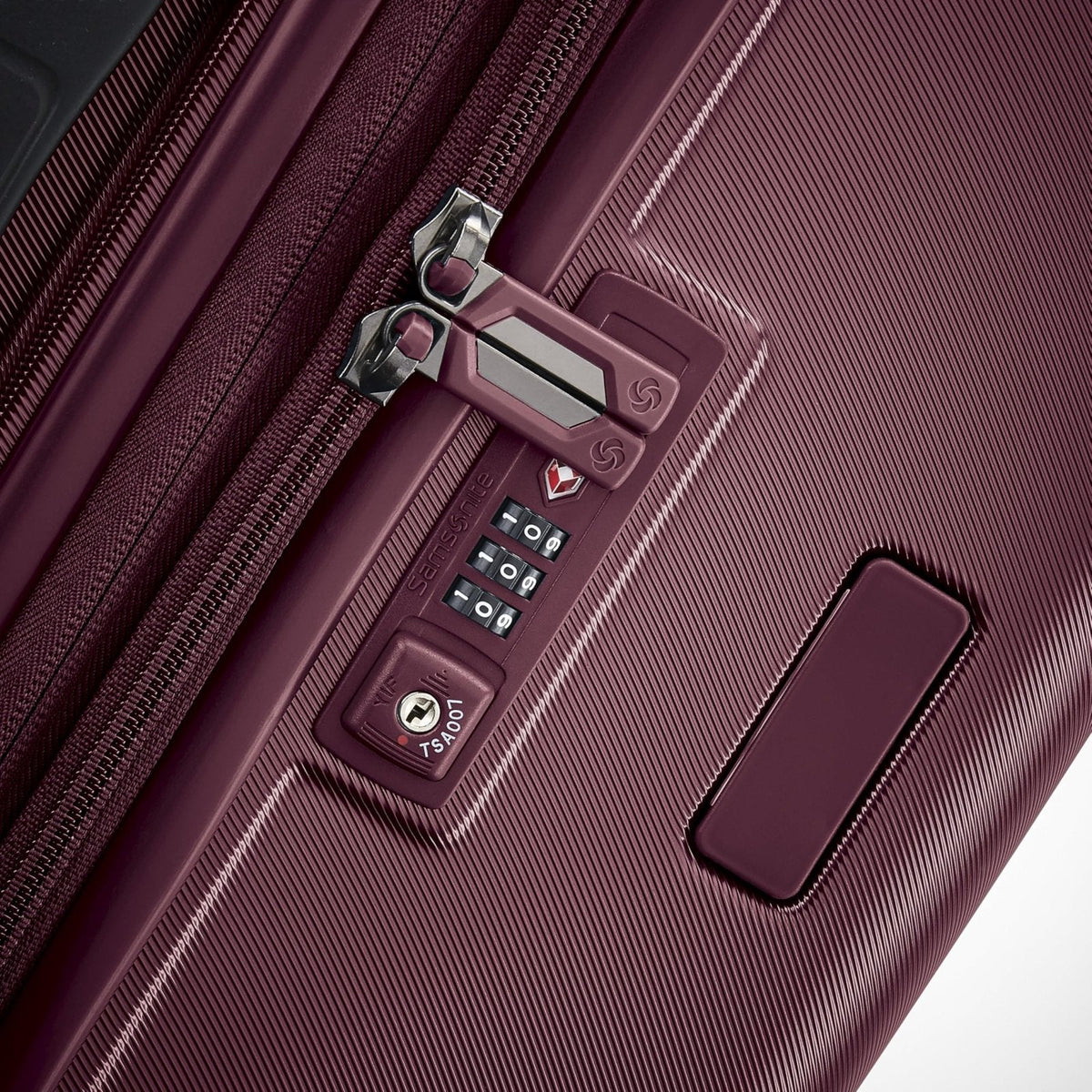 Samsonite Stryde 2 Hardside Expandable Luggage with Double Spinner Wheels, Medium Glider, Merlot