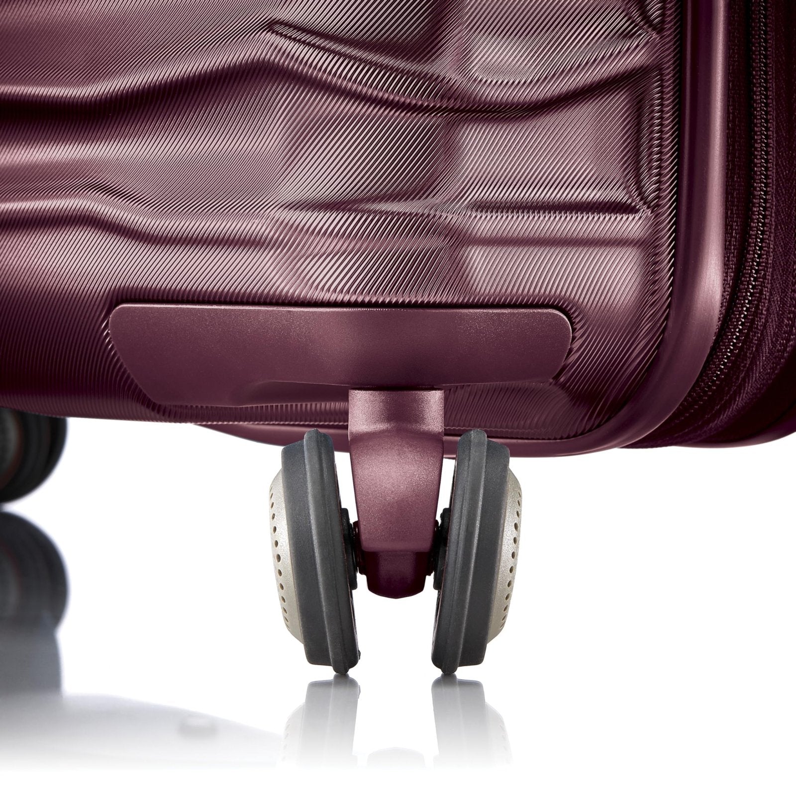 Samsonite Stryde 2 Hardside Expandable Luggage with Double Spinner Wheels, Medium Glider, Merlot