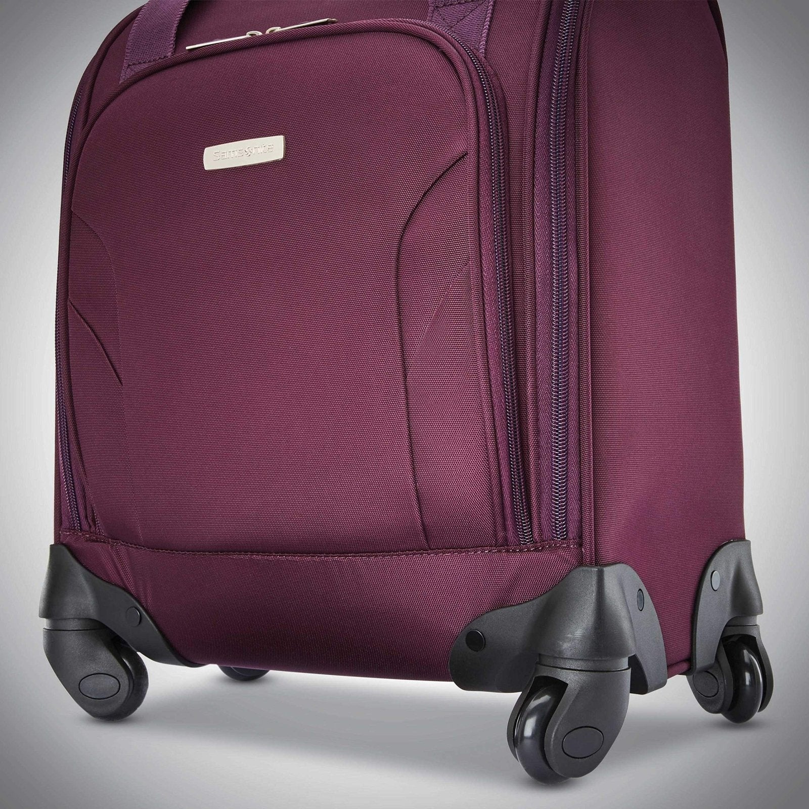 Samsonite Underseat Carry - On Spinner With USB Port, Purple, One Size