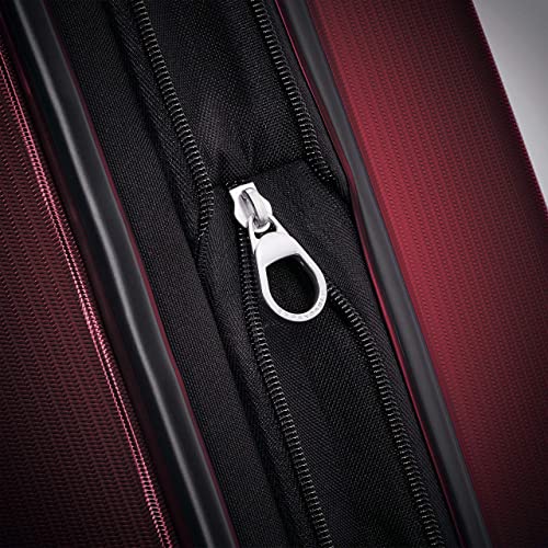 Samsonite Winfield 3 DLX Hardside Expandable Luggage with Spinners, Burgundy, Carry-On 20-Inch