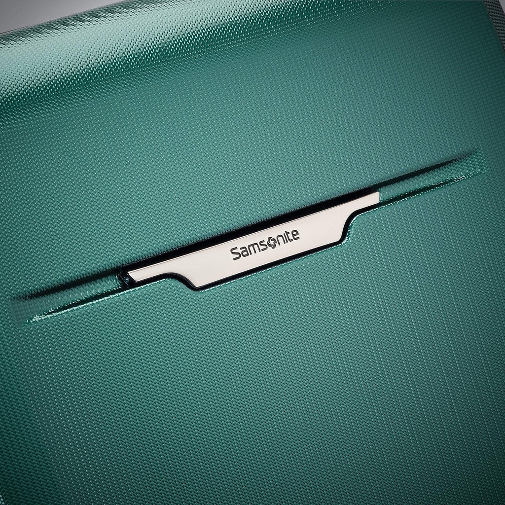 Samsonite Winfield 3 DLX Hardside Expandable Luggage with Spinners, Checked - Large 28 - Inch, Emerald
