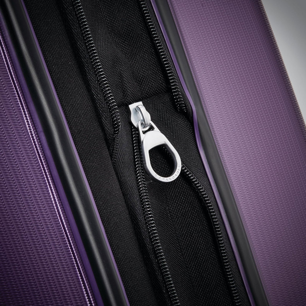 Samsonite Winfield 3 DLX Hardside Expandable Luggage with Spinners, Purple, 2 - Piece Set (20/25)