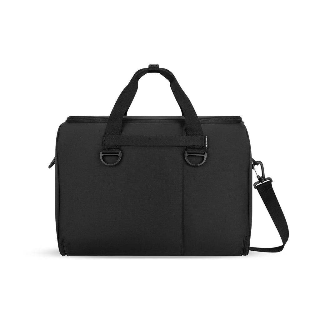 Sherpani Jaunt Garment Duffle Bag, Carry - On Garment Duffel, 34L Wrinkle - Free Travel Bag, Convertible Garment Duffle For Men Women, Unisex Travel Gift (Raven)