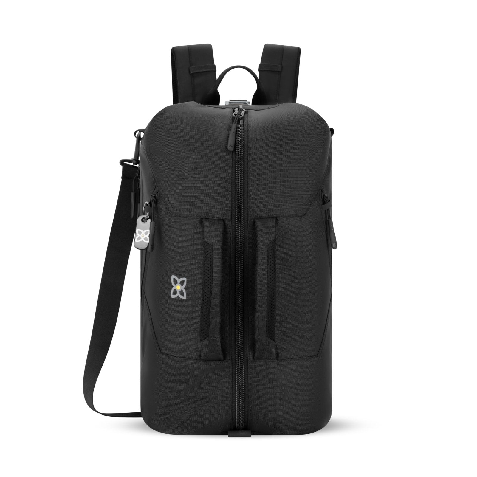 Sherpani Juno, Convertible Duffel Backpack, Expandable Carry-On, Shoulder Bag for Women, Fits 15 Inch Laptop for Travel, Sport, Hiking(Black)