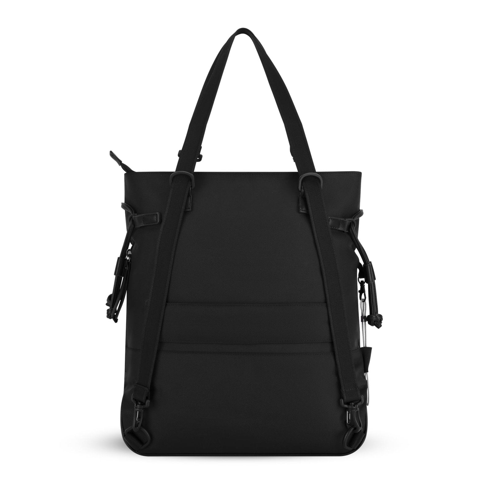Sherpani Tempest, Anti Theft Convertible Backpack Tote, 14L Travel Backpack, Travel Gifts for Women, Handbags, RFID Protection, Fits 15” Laptop (No Sleeve) (Carbon)