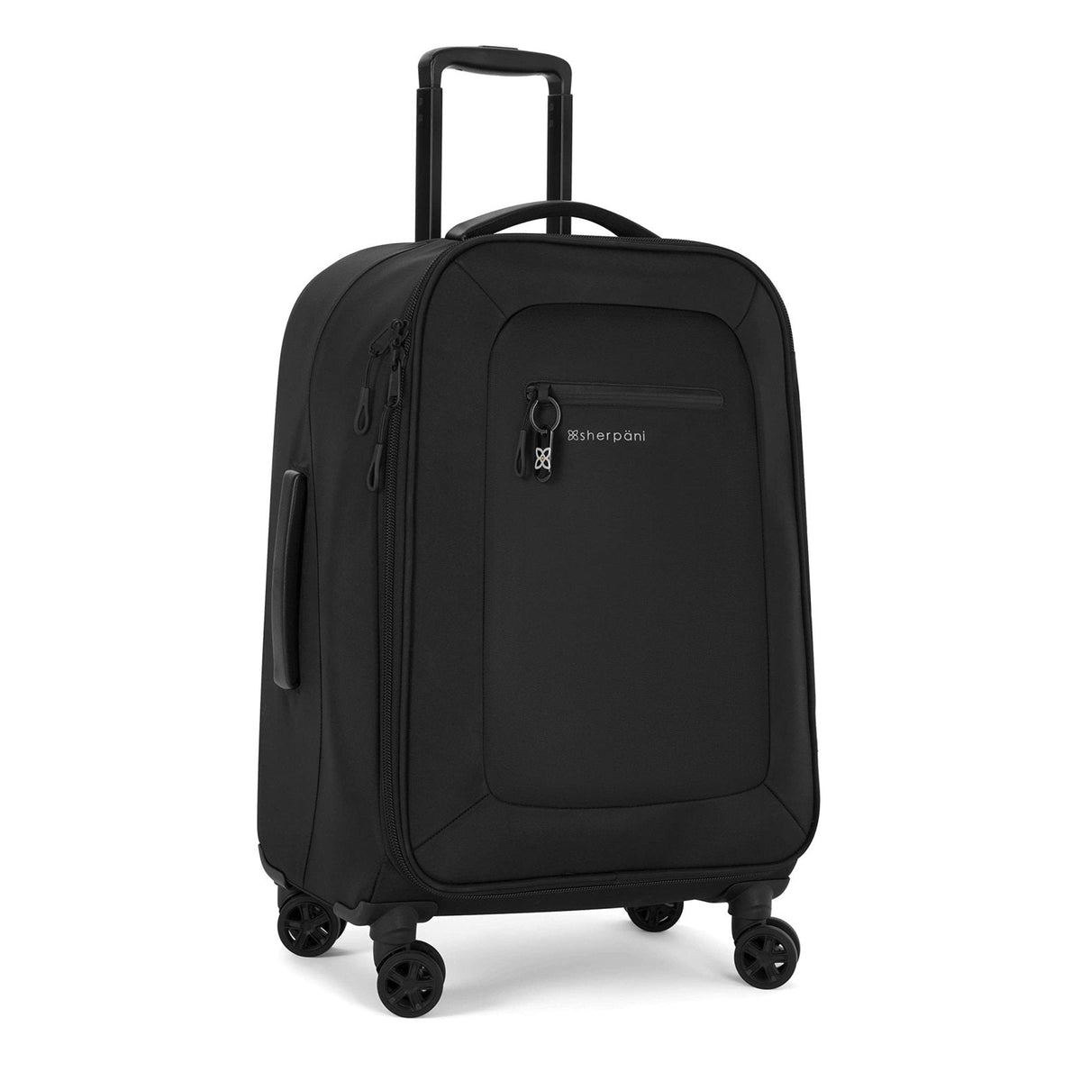 Sherpani Women Soft Side Check in Luggage, Carbon, 26 Inch