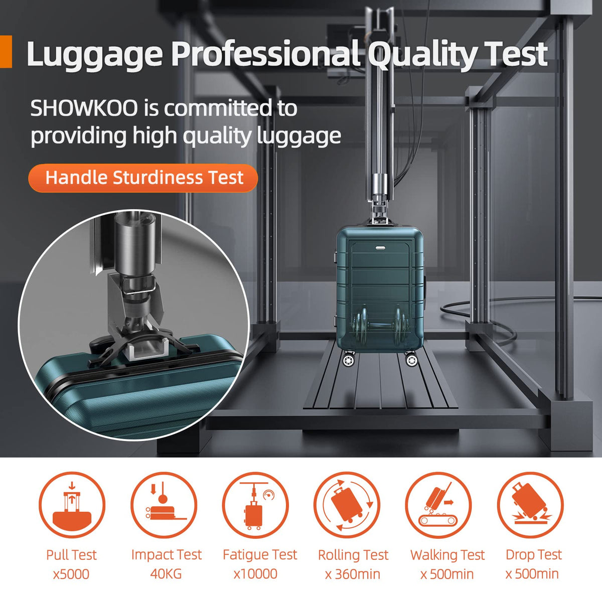 SHOWKOO Luggage Sets Expandable 100% PC Suitcase Double Wheels TSA Lock 3PC (ArmyGreen)